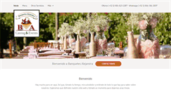 Desktop Screenshot of banquetesalejandra.com